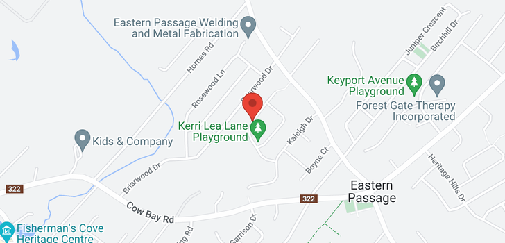 map of Lot 58 118 Kerri Lea Lane